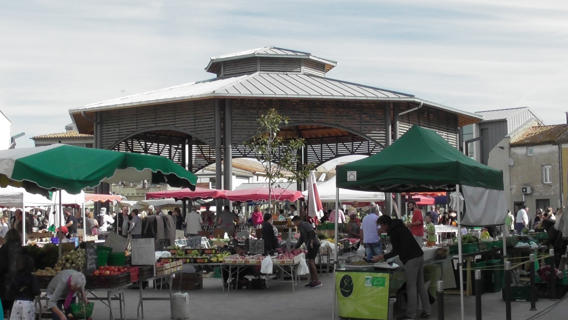 Lezignan Corbieres market